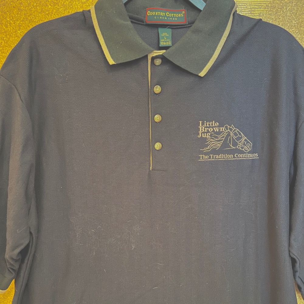 NEW NO TAGS LITTLE BROWN JUG HORSE RACING